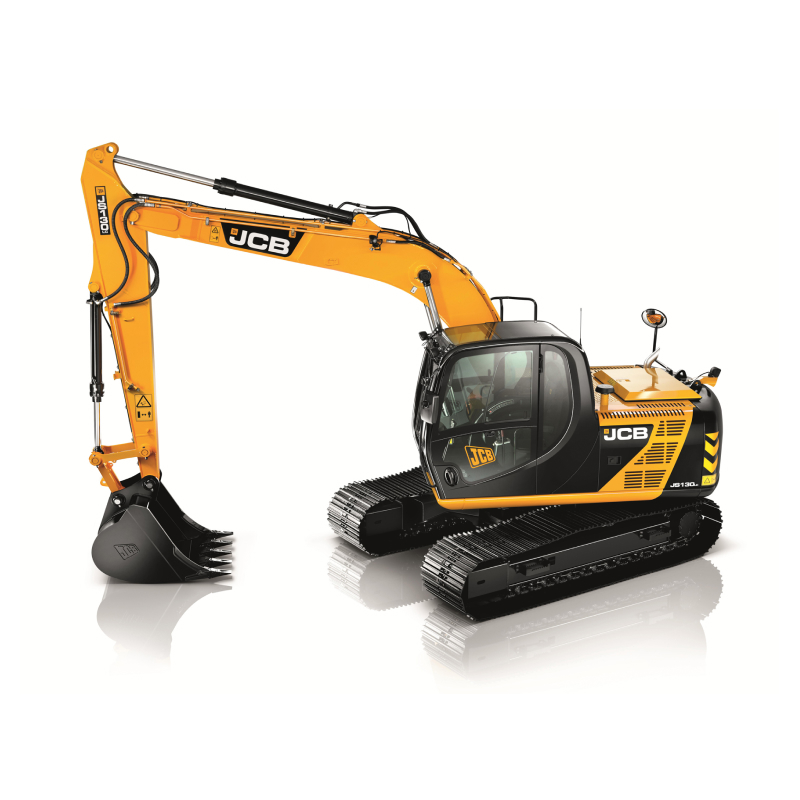 13 ton digger excavating foundations in London